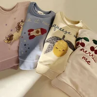 Baby Boys Sweatshirts Long Sleeve Toddler Girls Hoodies Children's Sweater Tops Clothes Fashion Outwear For Kids Girls 1
