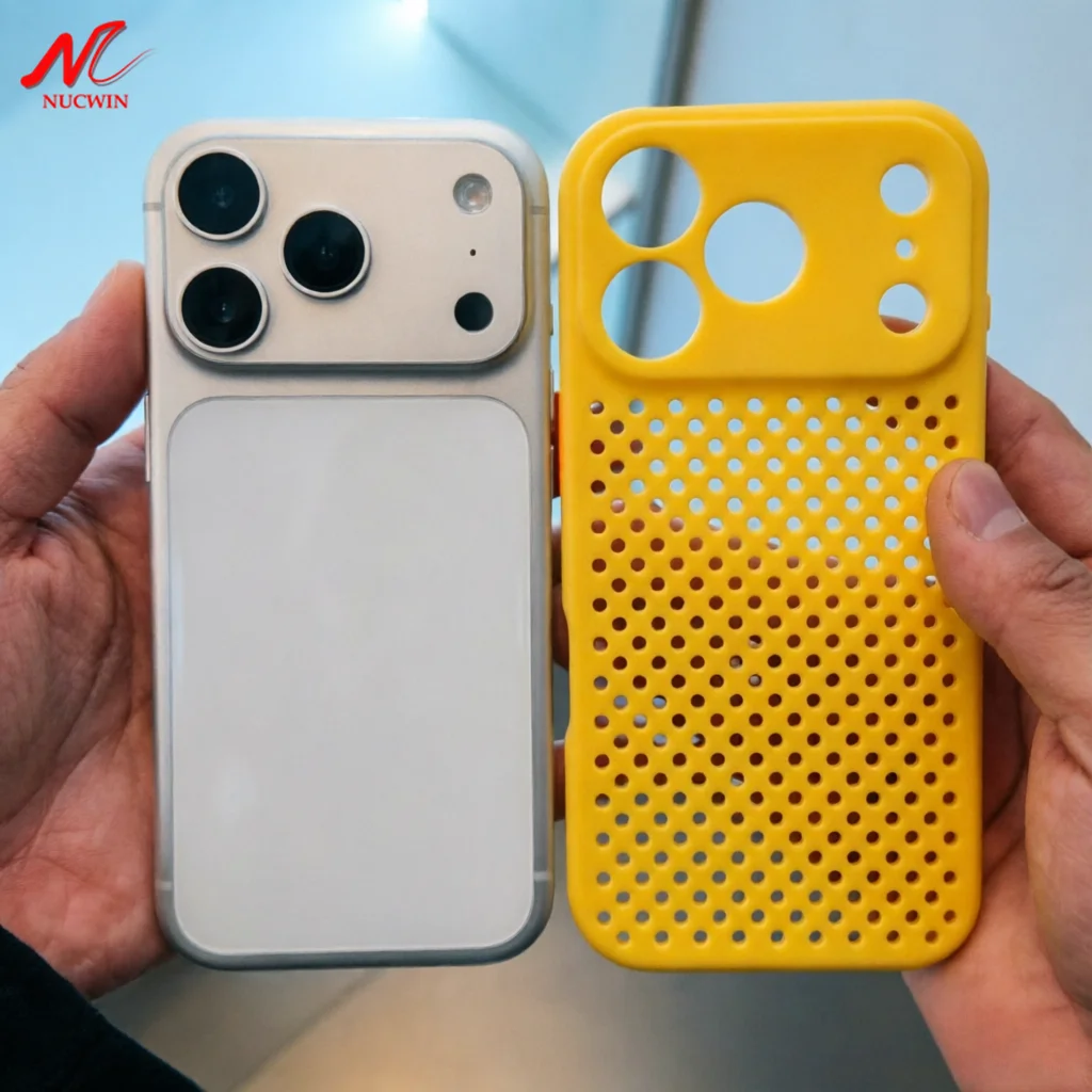Cooling Breathable Ultra Thin Silicone Shockproof Matte Phone Case