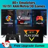 Portable Retro Gaming SSD 80+Emulators for PS5/PS4/PS3/PS2/XBOX One/SWITCH/WII/DC 16191 Games Launchbox＆Retrobat＆Playnite for PC 1