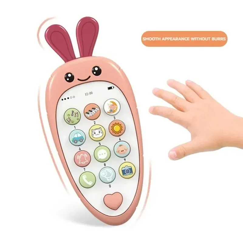 Simulated Biting Mobile Phone Toy for Early Education with Music and Story Learning