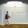 Plafonnier avec détecteur de mouvement PIR 15w 20w 30w 40w, éclairage de plafond moderne pour couloir, Garage, escalier, balcon, 220V 3 Plafonnier avec détecteur de mouvement PIR 15w 20w 30w 40w, éclairage de plafond moderne pour couloir, Garage, escalier, balcon, 220V 3