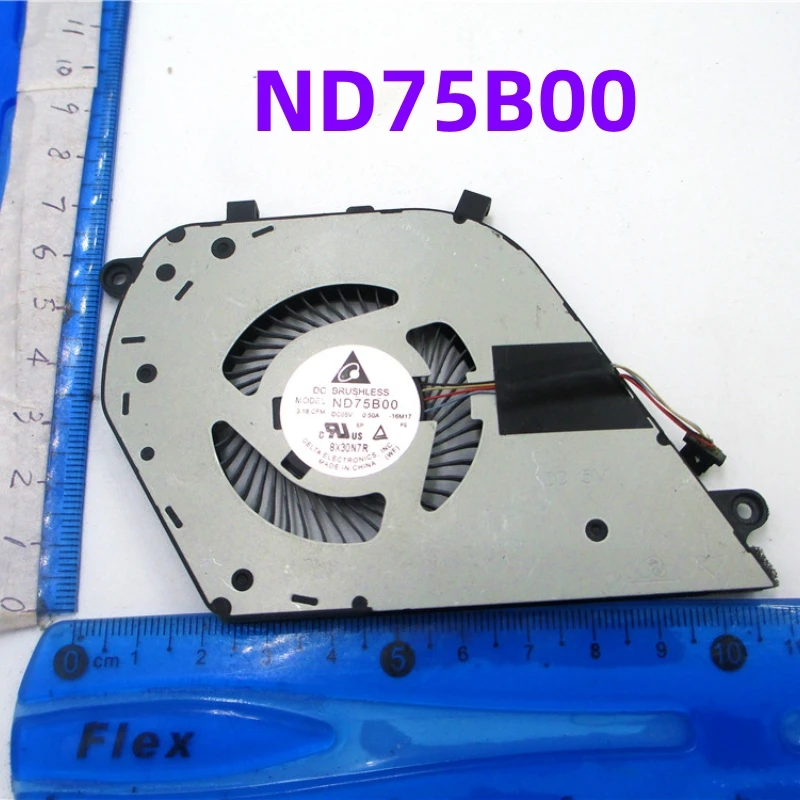 

ND75B00 5V 0.50A для Inspiron 15-7000 15-7570 15-7573 Y64H5 вентилятор для ноутбука
