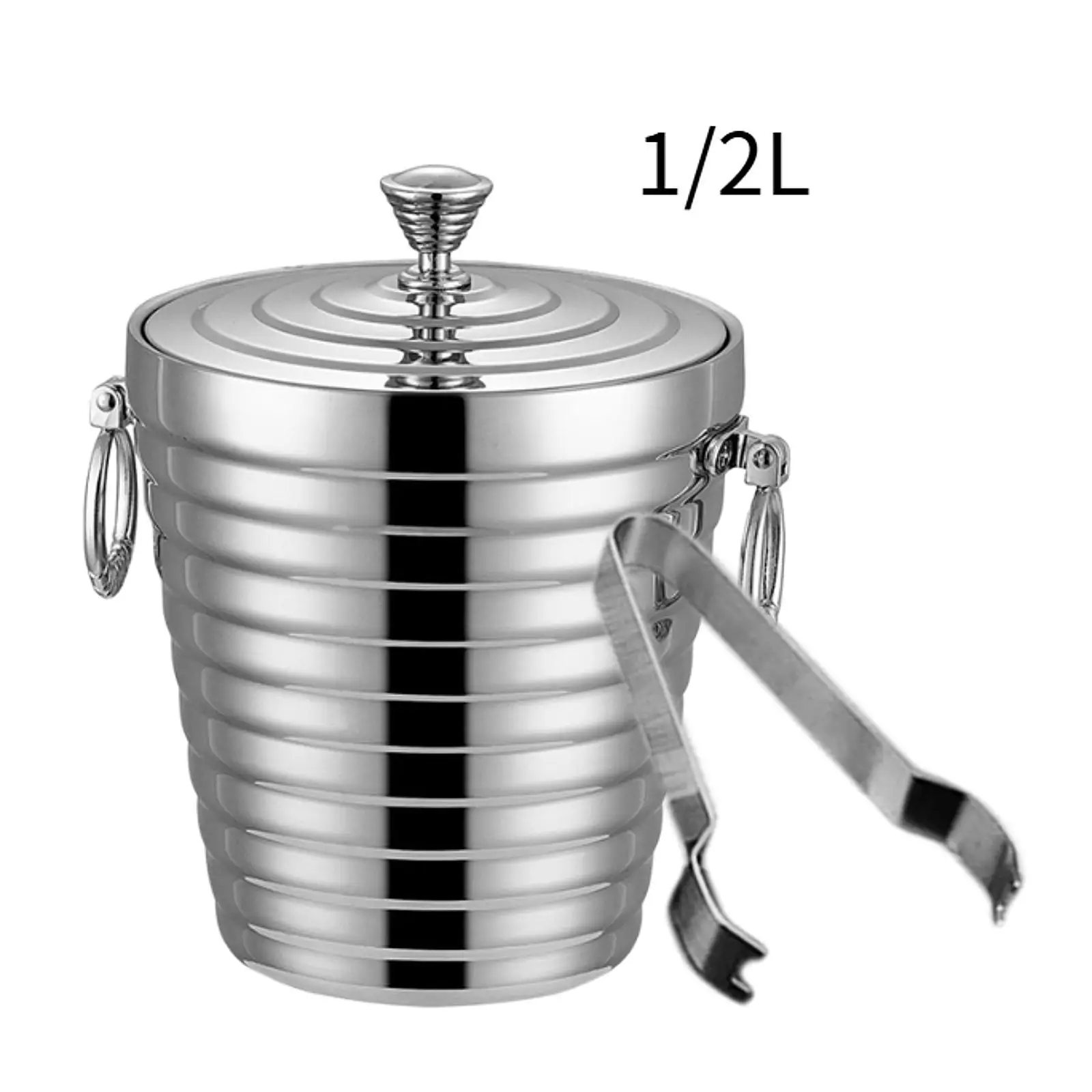 Metal Ice Bucket Champagne Bucket Cooler Bucket for Cocktails Camping Picnic Metal Ice Bucket Champagne Bucket Cooler Bucket for Cocktails Camping Picnic
