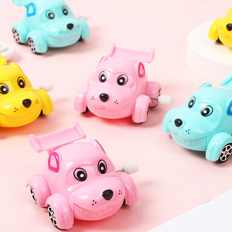 Clockwork Toy Children's Cartoon Winding Creative Cute Little Monkey Car Small Animal Baby Gift