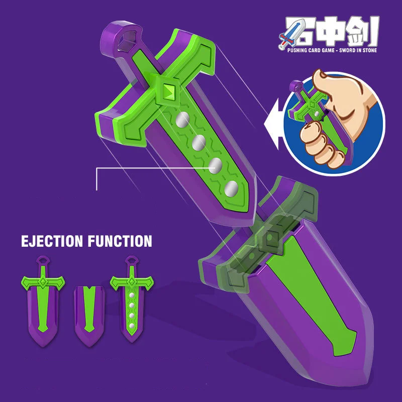 Fidget Toys Gravity Knife Gun Fidget Toys 3D Printing Cartoon Plastic Radish Knife Children Plush Card Decompression Stress Reliever Toy