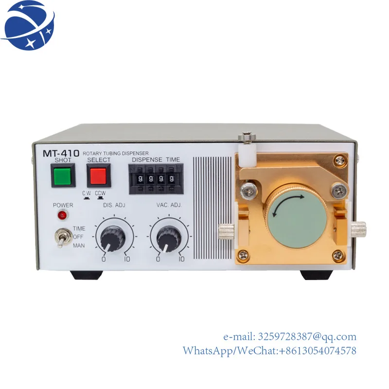 

YyhcOriginal Manual Automatic MT-410 Peristaltic glue dispenser machine 30W Compatible For 502 instant quick-drying liquid