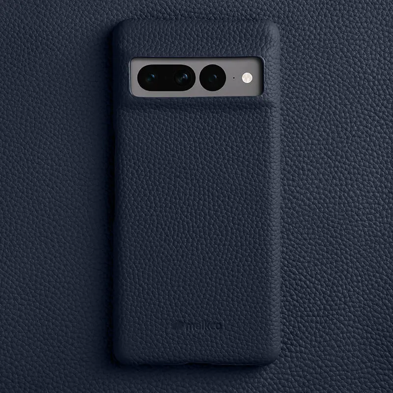 Melkco Premium Handmade Real Leather Phone Cover - Half-Wrapped Cowhide Design