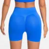 NCLAGEN Women Impact Band High Impact Sports Workout Shorts Gym Running Seamless Leggings Scrunch Booty Hip Lifting Yoga Bottoms 4