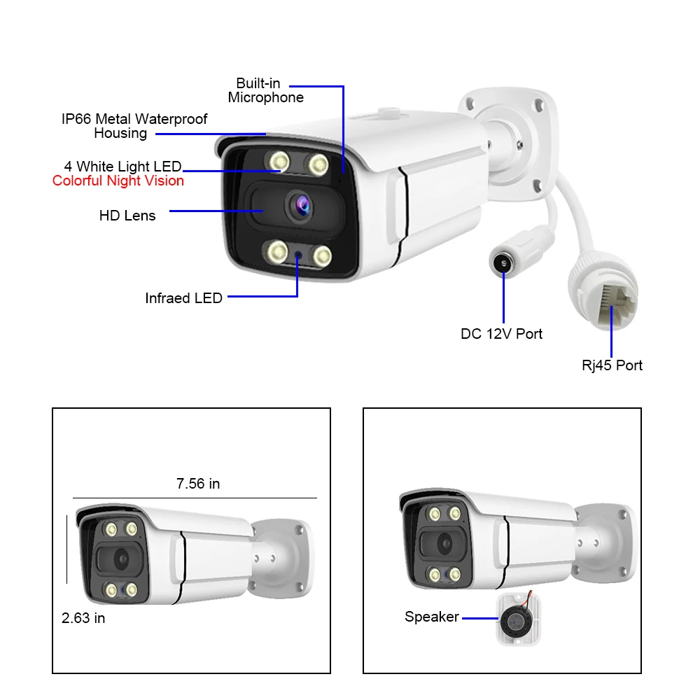 Sd1fc5978b69a49cbb5231e888d0c5dc7u 32CH CCTV System 3MP Ai Smart Human Detect Indoor Outdoor Color Night Security Camera Kit Two Way Audio Video Surveillance Set