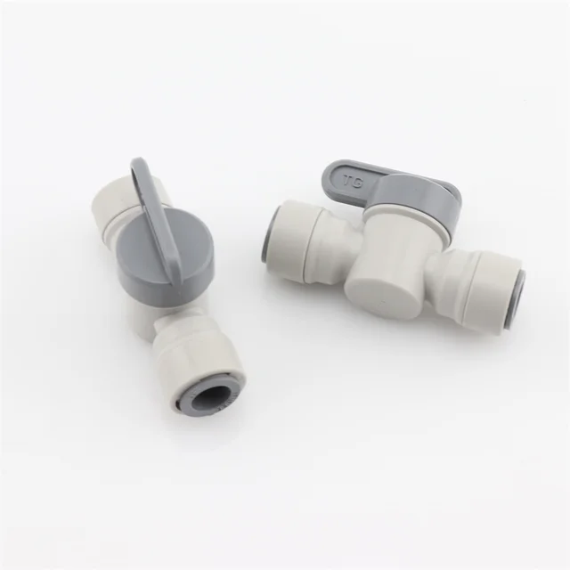 Acquista Rubinetto In Linea Con Valvola A Sfera Da 1/4 Collegamento Rapido Push Fit Ro Acqua Osmosi Inversa In Italia A Partire Da 1.33 - Foto 10