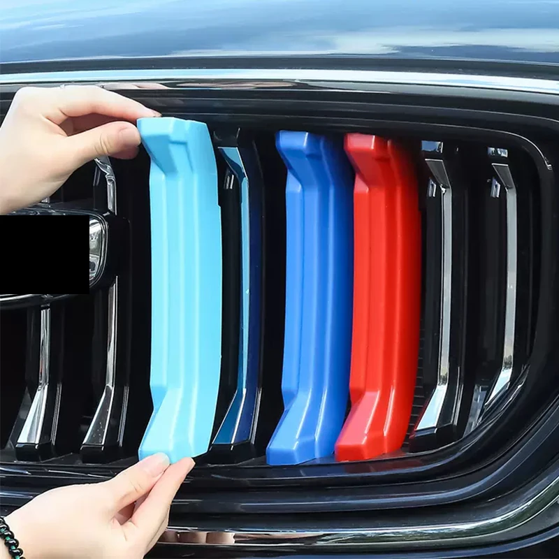 For Geely Monjaro ABS material grille three color decorative strip