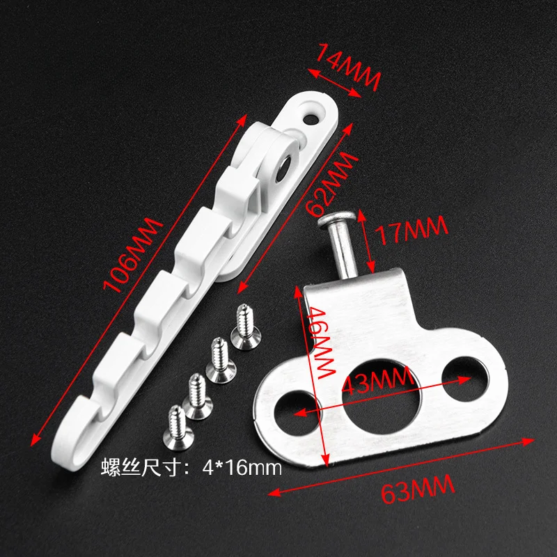 1pcs Window Limiter Latch Position Stopper Casement Wind Brace Home Security Door Windows Sash Lock Child Safety Protection