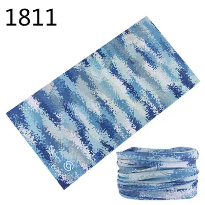 Outdoor Scarf Ring Sun Protection Seamless Tubular Riding Camping Magic Bandanas Tube Scarf Men Women Headband Hijab 1801-1850