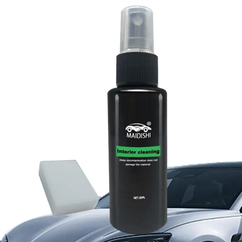 

Car Interior Cleaner Multipurpose Leather Upholstery Cleaning Spray Quick Coating Agent Stain Removers Очиститель салона автомоб