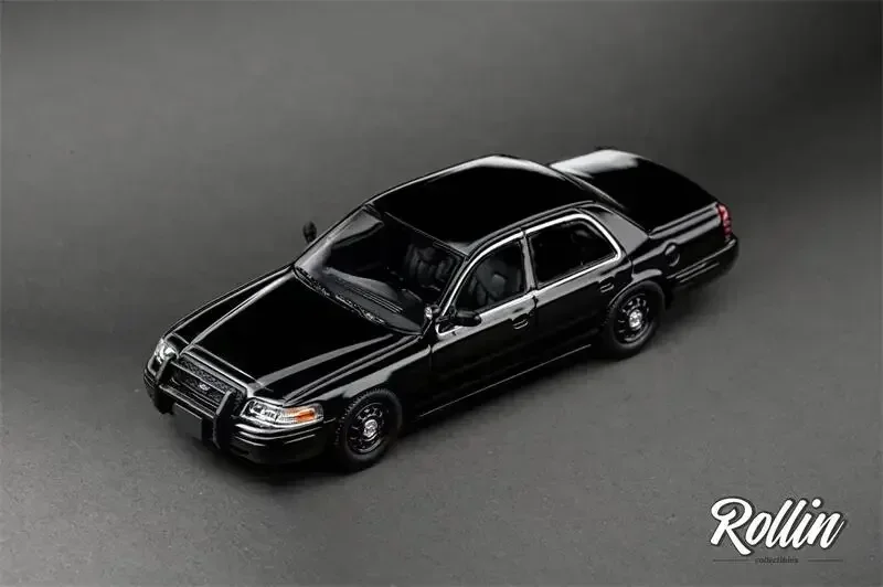 Rollin 1:64 Ford CV  /LAPD Police car limited799 Diecast Model Car 2