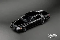 Rollin 1:64 Ford CV  /LAPD Police car limited799 Diecast Model Car 2