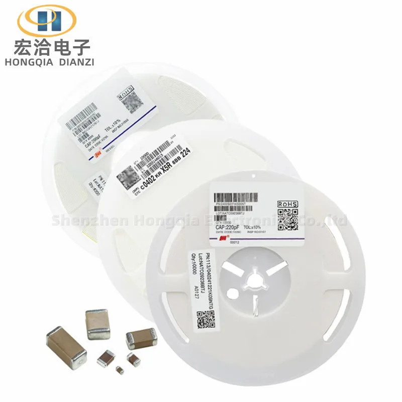 Capacitor Cerâmico SMD 50V 1206 0,1UF - KIT C/ 10 UN - A2 Robotics