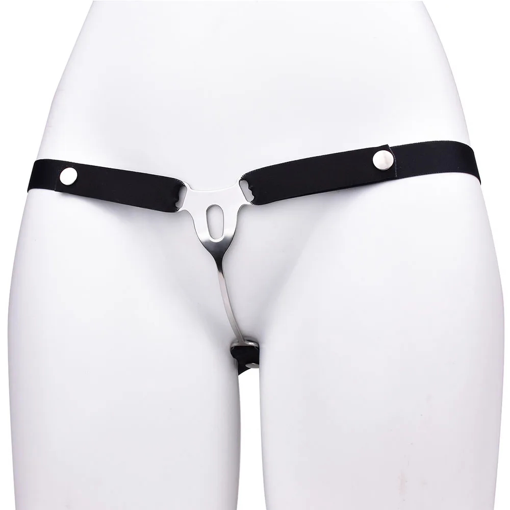 Penis Chastity Cage FRKO New Metal Negative Chastity Cock Cage Elastic Belt Device Male To Female Mimic Pussy With Urethral Inverted Bdsm Men penis chastity cage,chastity lock sex toy,chastity cage accessory