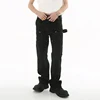 IEFB Slim Fit Ruffle Jeans Trend Men Autumn New Korean Style Handsome Double Knee Decoration Straight Denim Pants Fashion 9C1747 4