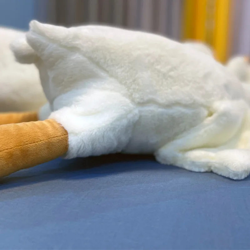 Soft Goose Plush Sleeping Pillow 5