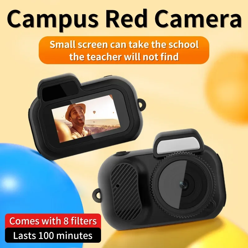 HD 1080P Mini Camera Portable Pocket Cam With LCD Screen Digital Camera Flash Light Video Recorder Student Small Camcorder digital camera