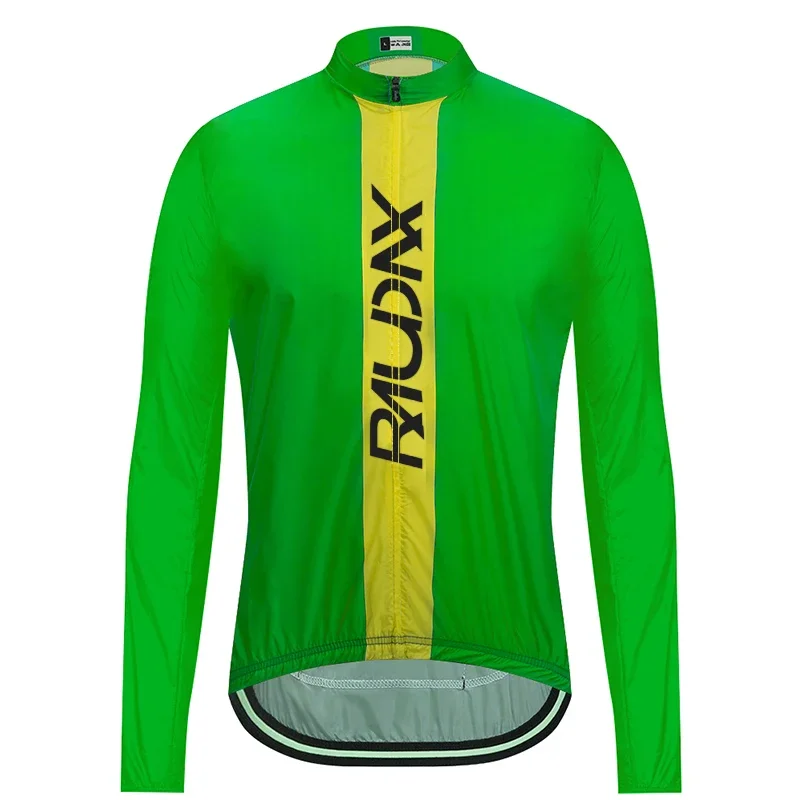 Autumn Cycling Jackets Unisex Bicycle Windproof Cycling Clothing Bike Maillot Sports Long-sleeved Light And Thin Jersey