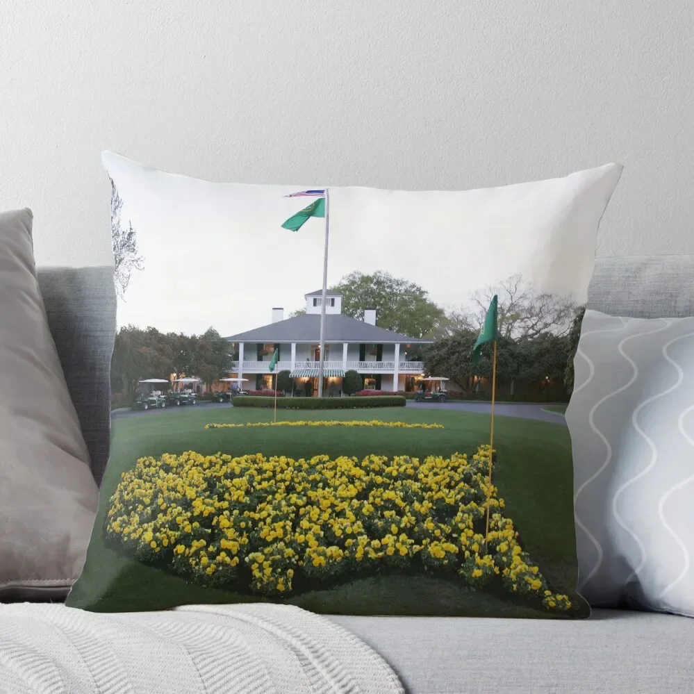 

Augusta National Golf Club Throw Pillow Couch Cushions Christmas Pillowcase