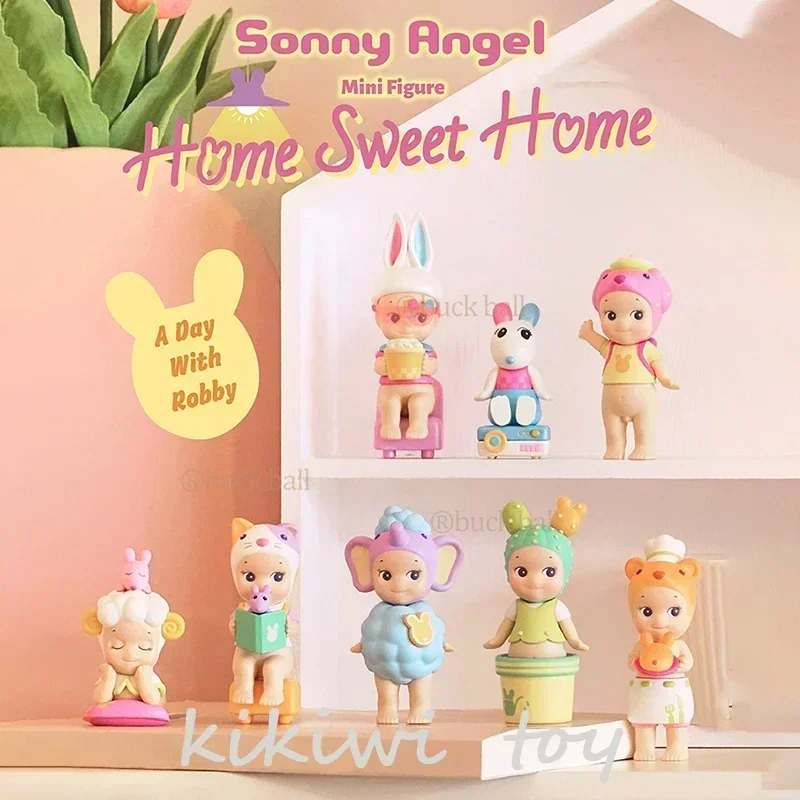 

2024 New Sonny Angel Home Sweet Home Series Blind Box Anime Figures Toys Mini Figurine Surprise Box Guess Bag Mystery Gifts Toy