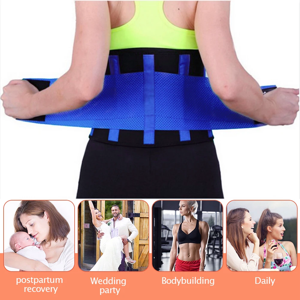 Magic Sticker Body Shaper Elastic Adjustable Waist Trainer Postpartum Belly Belt