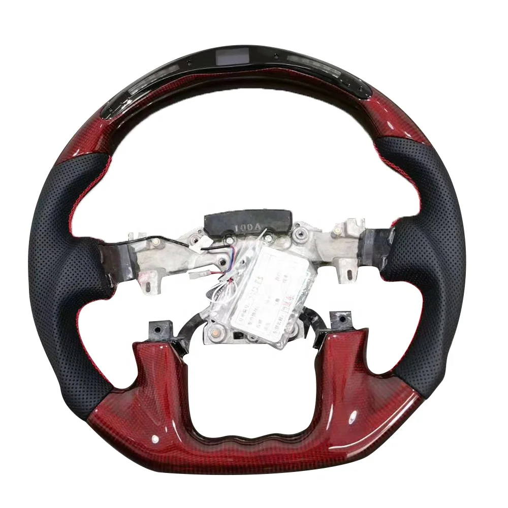 

Автомобильный руль для Nissan патруль Y61 Y62 гоночный стиль умное управление углеродное волокно автомобильные аксессуары для интерьера