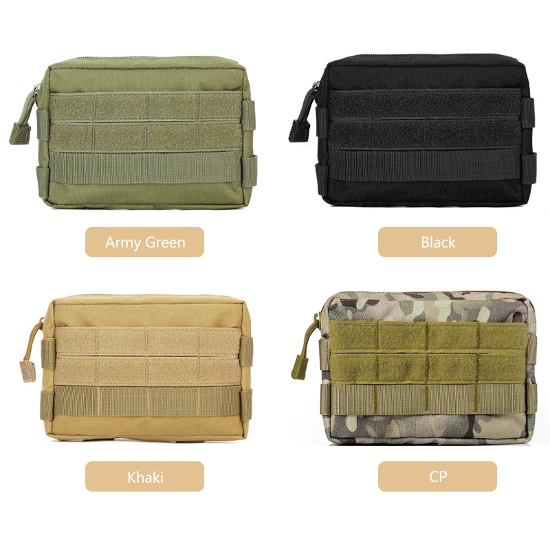 Tactical Pouch EDC Tool Storage Kit Molle System for Hunting Accessories Multifunctional Mobile Phone Case Bag Exploration Hike 6