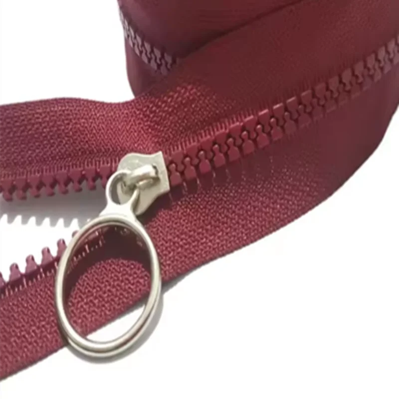 10Pcs 5# Resin Zipper silver Zipper Head Clothing Home Textile Metal Slider For