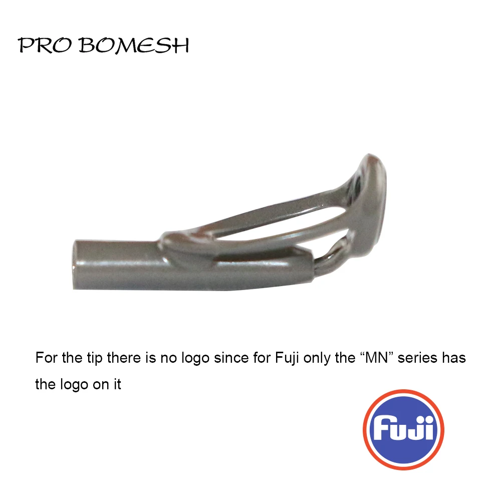 PROBOMESH FUJI Guide and Top 10pcs Set LNOG LOG Guide Micro Casting Set Rod Building component Repair fishing pole DIY fishing rod