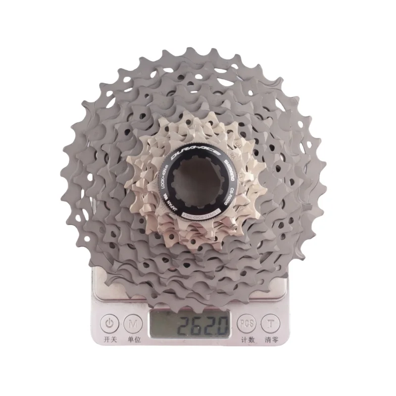 Shimano Dura-Ace CS-R9200 Cassette - 12-Speed, 11-30t, Gray