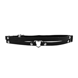 Punk PU Leather Thigh Chain Leg Body Chain Harness Gothic Leg Garter Belt Fashion Beach Club Party Body Supplies
