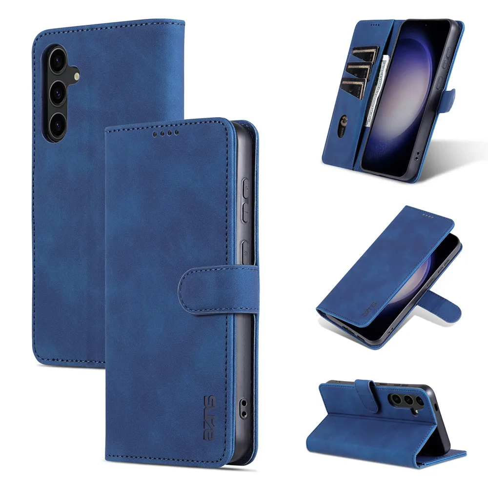 

Чехол-книжка для Samsung Galaxy S24, кожаный Чехол-книжка