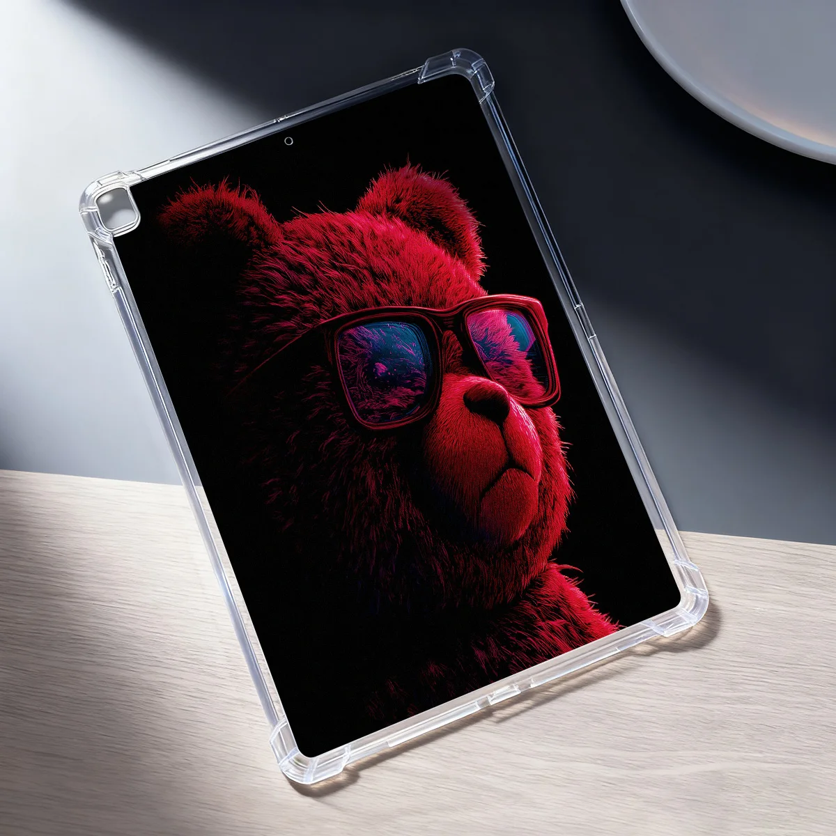 Silicone Cat Design Protective Tablet and Smartphone Cover