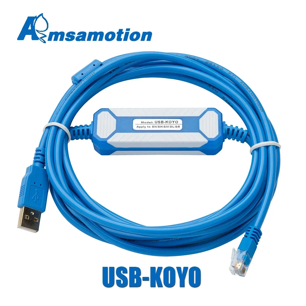 

USB-KOYO PLC Programming Cable Suitable YOKO SN/SM/SH/SR/DL/NK/PLC KOYO Series PLC USB Download Line