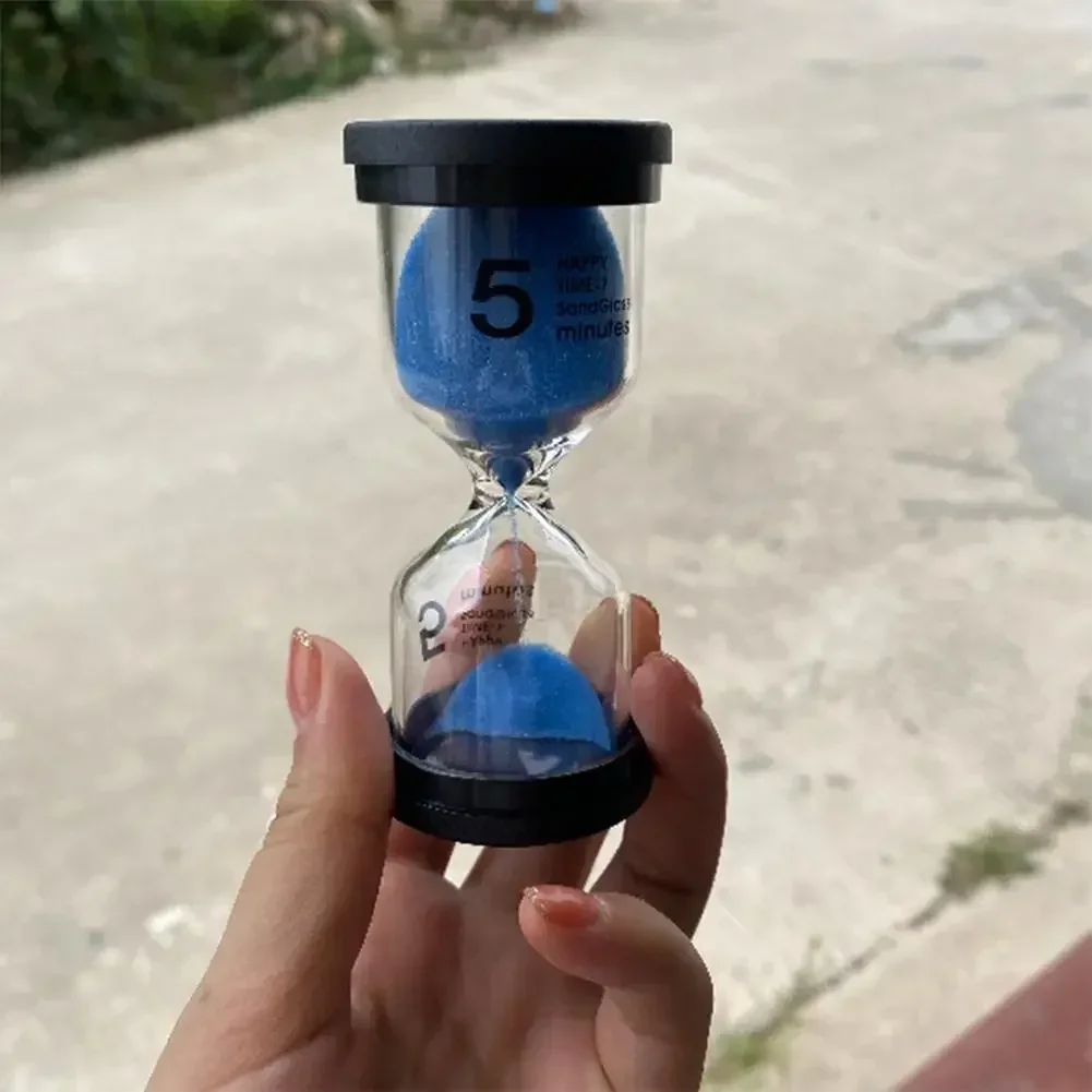 5 Minutes Colorful Hourglass Sandglass Children KidGift Toy Sand Timer Hour Glass Home Decoration Sand ClockKid Timer Learning