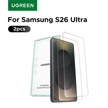 UGREEN 2PCS Pellicola protettiva in vetro per Samsung Galaxy S26 Ultra Pellicola protettiva in vetro per Samsung S26 Ultra S26Ultra Pellicole protettive HD
