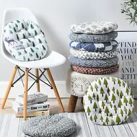Home Seat Cushion Pressure Reduce Chair Cushion Square Cotton Flax Strong Flexibility Chair Cushion Pad for Office Home Decor 1
