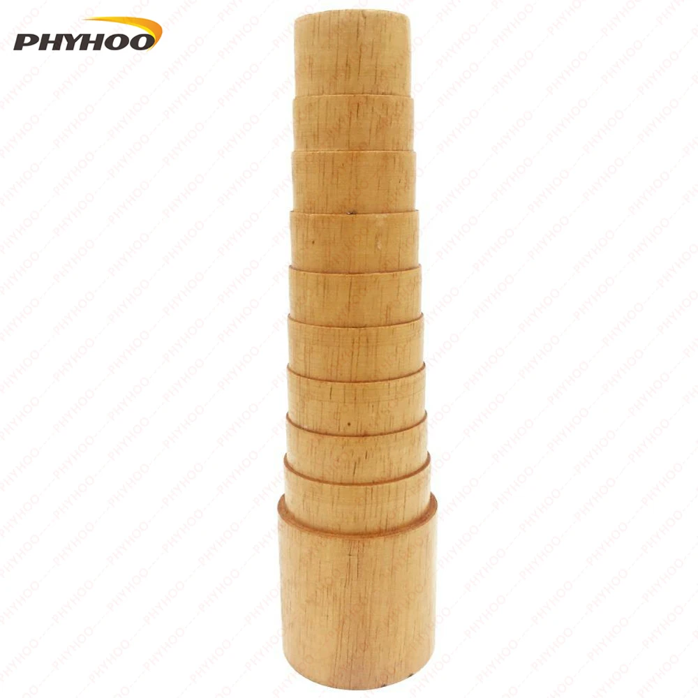 Wooden Step Bracelet Mandrel Sizer Adjust Bangle Sizing Wire Wrapping Tool Jewelry Making Tools