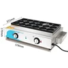 RJ-18KE Egg Burger Machine Oven 4000W Electric Heating Chinese Burger Machine Red Bean Cake Machine Egg Butter Burger 3