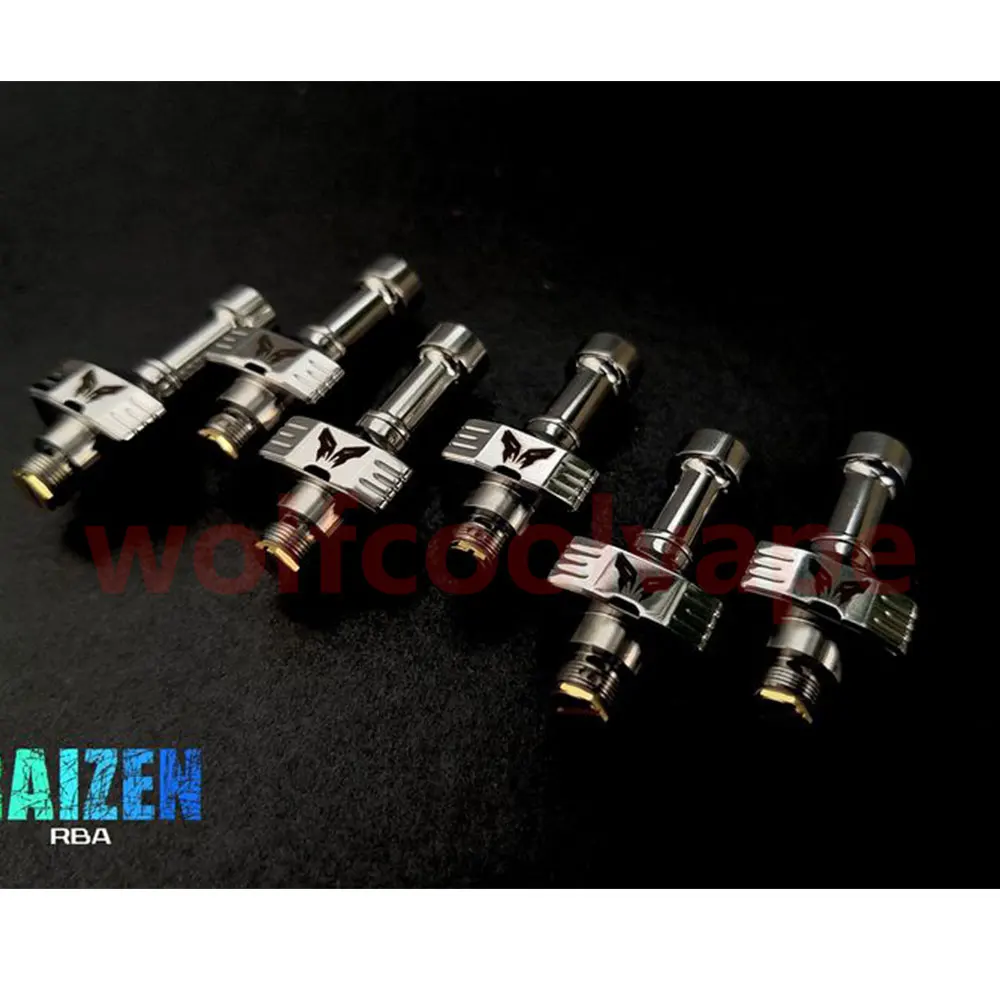 

Wolfcoolvape Raizen RBA мост первая сборка воздушные штыри 1,0/2,0 316ss мост RBA для sxk заготовка/BB/Boro Танк vs Южная мост