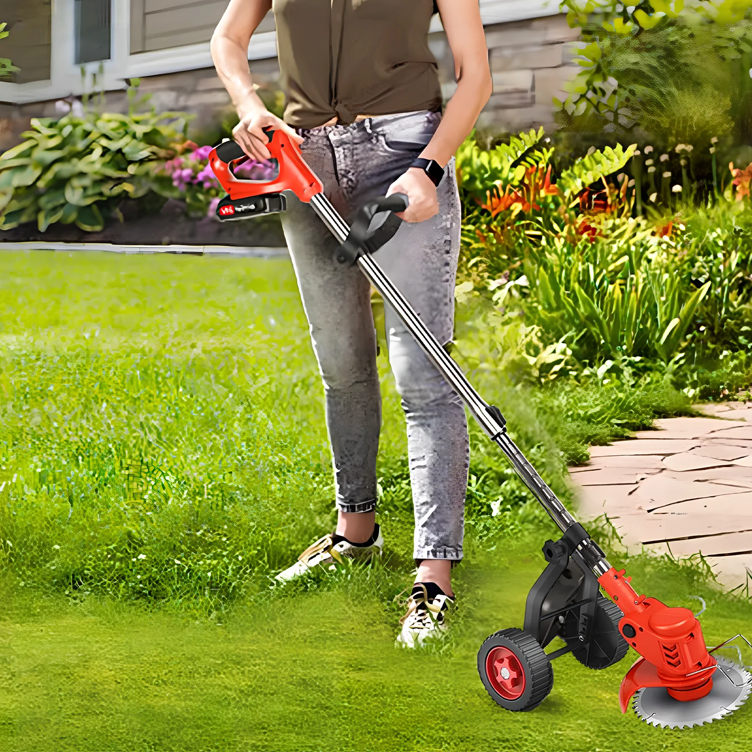 Electric Lawn Gtech Lawnmower Battery Cordless Lawnmower Electric