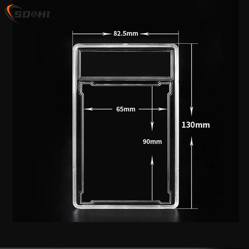 1 Pz 61 X8 8Cm/65X90Cm Acrilico Jumbo Game Star Psa Trading Card Lastre Maniche Supporto Accessori