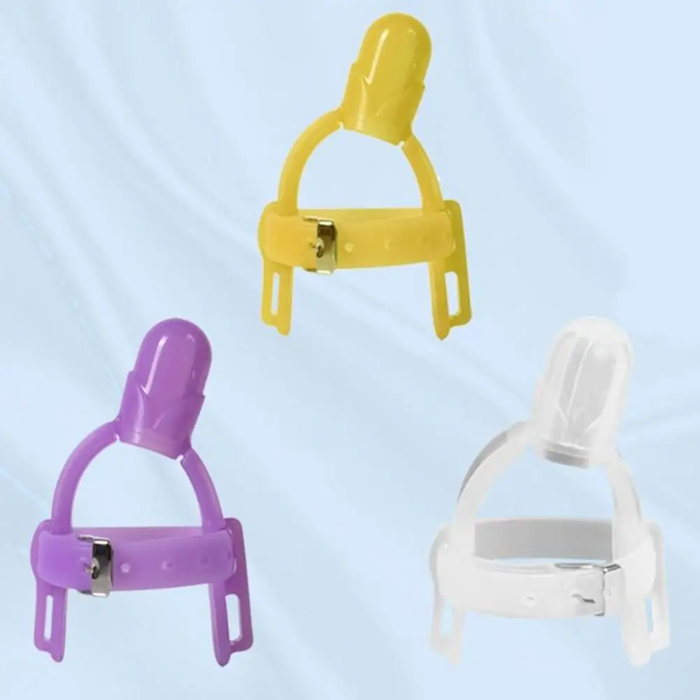 Baby Finger Sucking Guards High Toughness Adjustable Silicone Children Nail Biting Preventing Baby Finger Guard for Kids anti nail biting polish