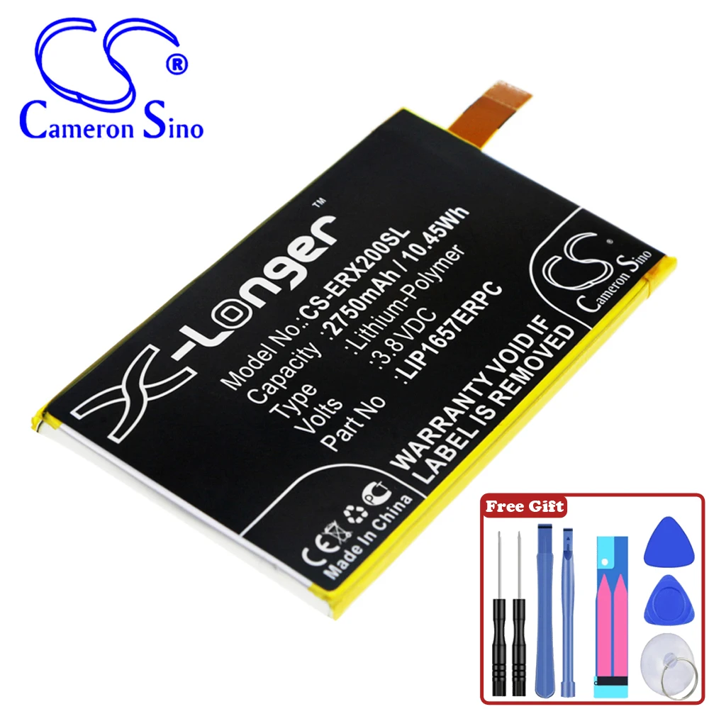 Mobile, Smartphone 2750Mah / 10.45Wh Batteria Per Sony 1310-1071 Lip1657Erpc Xperia Xz2 Compact So-05K H8324 H8314