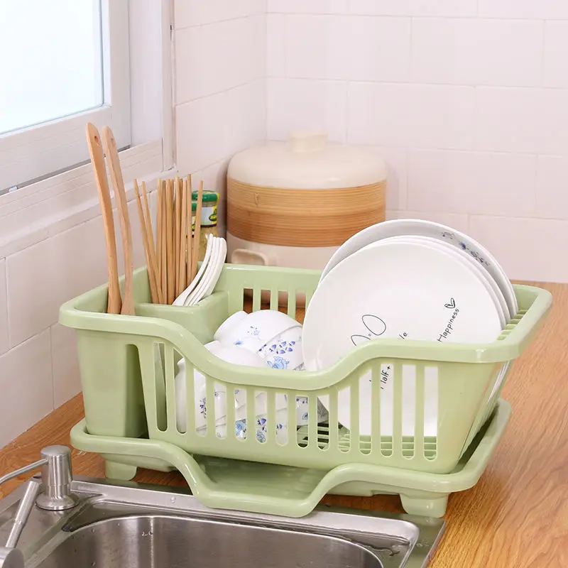 

Kitchen Drain Basket Side Sink Design Dish Drying Rack Storage Holders Racks Utensil Holder Drainboard Bowl Water Filter Plastic