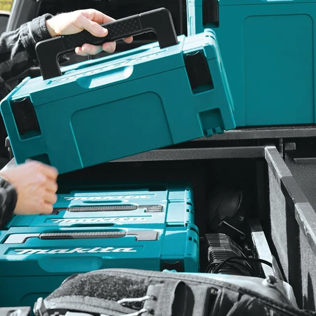 Trolley Stackable Tool Box Mechanic Wheel Container Transport Case Tool Box - Image 3